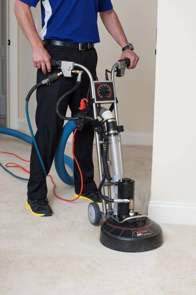 Carpet Cleaning Using Rotovac